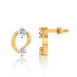 Tack Diamond Stud