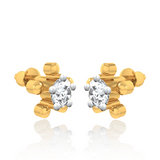 Radiant Diamond Stud