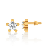 Radiant Diamond Stud