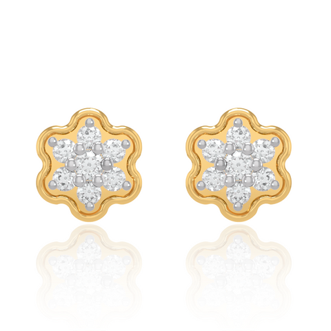 Chaaya 7 Stone Diamond Earring
