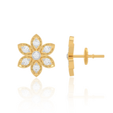 Lathika 7 Stone Diamond Earring
