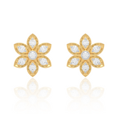 Lathika 7 Stone Diamond Earring