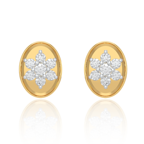 Meera 7 Stone Diamond Earring