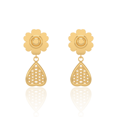 Abira Gold Earring