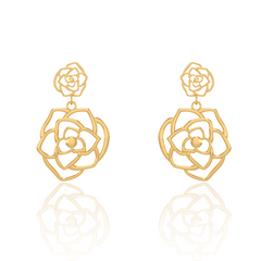 Aster Gold Earring