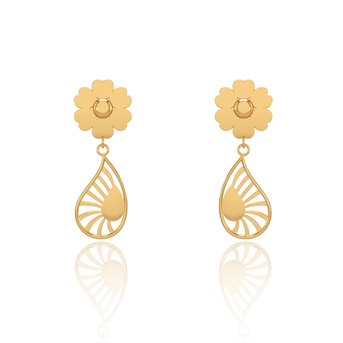 Avaline Gold Earring