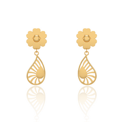 Avaline Gold Earring