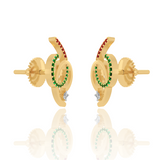 Vedha Gemstone Earring