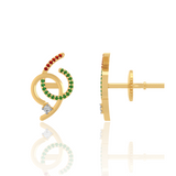 Vedha Gemstone Earring