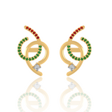 Vedha Gemstone Earring