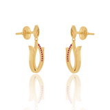 Brinda  Gemstone Earring