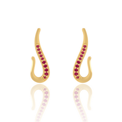 Vishnu  Gemstone Earring