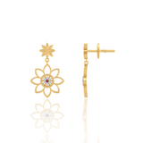 Monika  Gemstone Earring