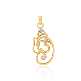 Ganesha Diamond Pendant