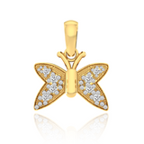 Diamond Butterfly Pendant