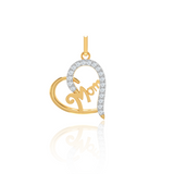 Mom Heart Pendant