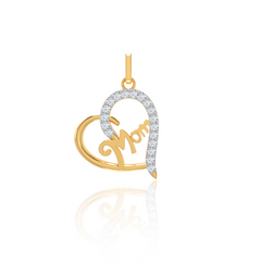 Mom Heart Pendant