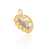 Unique Heart Mom Pendant
