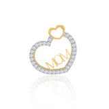 Angel Heart Mom Pendant
