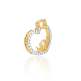 Angel Heart Mom Pendant