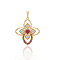 Asha Gemstone Pendant