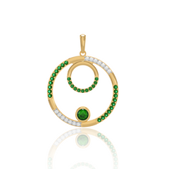 Menaka Gemstone Pendant