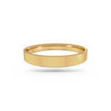 Classic wedding band - Flat (3 mm)