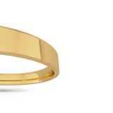 Classic wedding band - Flat (3 mm)