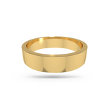Classic wedding band - Flat (5mm)