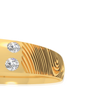 Finger print Wedding Band