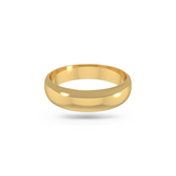 Classic wedding band - High dome (5mm)