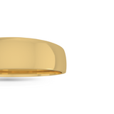 Classic wedding band - Flat (5mm)