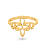 Bless Gold Ring