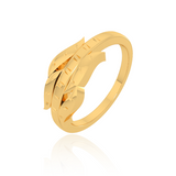 Balanced Gold Ring