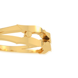 Centered Gold Ring