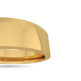 Classic wedding band - Flat (6mm)