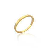 Classic wedding band - Flat (2mm)