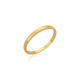 Classic wedding band - High dome (2mm)