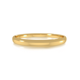 Classic wedding band - High dome (2mm)