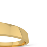 Classic wedding band - Flat (2.5 mm)