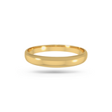 Classic wedding band - High dome (2.5 mm)