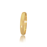 Classic wedding band - High dome (3 mm)