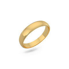 Classic wedding band - High dome (3.5mm)