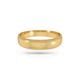 Classic wedding band - High dome (3.5mm)