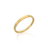 Classic wedding band - Flat (2 mm)