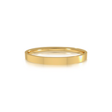 Classic wedding band - Flat (2 mm)