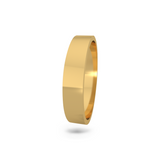 Classic wedding band - Flat (4mm)