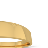 Classic wedding band - Flat (4mm)