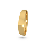 Classic wedding band - Flat (4mm)