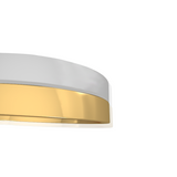 Dual Tone Wedding Band